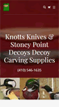 Mobile Screenshot of knottsknives.com